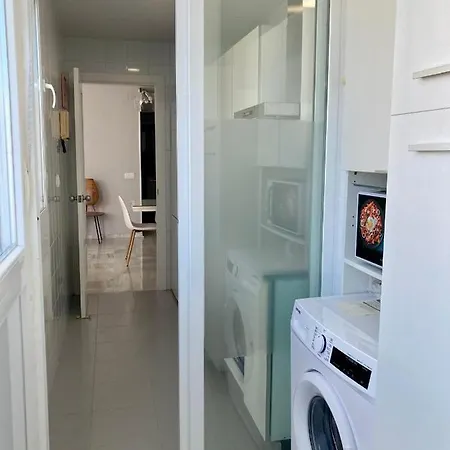 Appartement Atico Valdelagrana Playa - Aire Acondicionado Y Piscina à El Puerto de Santa María Extérieur photo