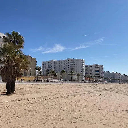 Appartement Atico Valdelagrana Playa - Aire Acondicionado Y Piscina à El Puerto de Santa María Extérieur photo